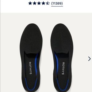 Rothy’s Black Solid Loafer (Size 9.5, but more like 9)